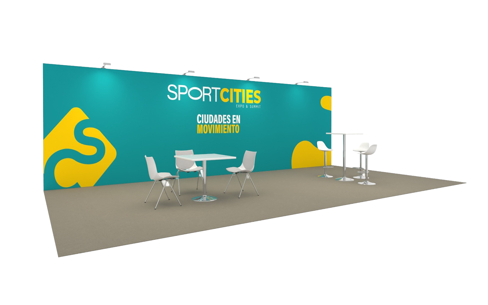 STAND 32m2 FULL GRAPHIC