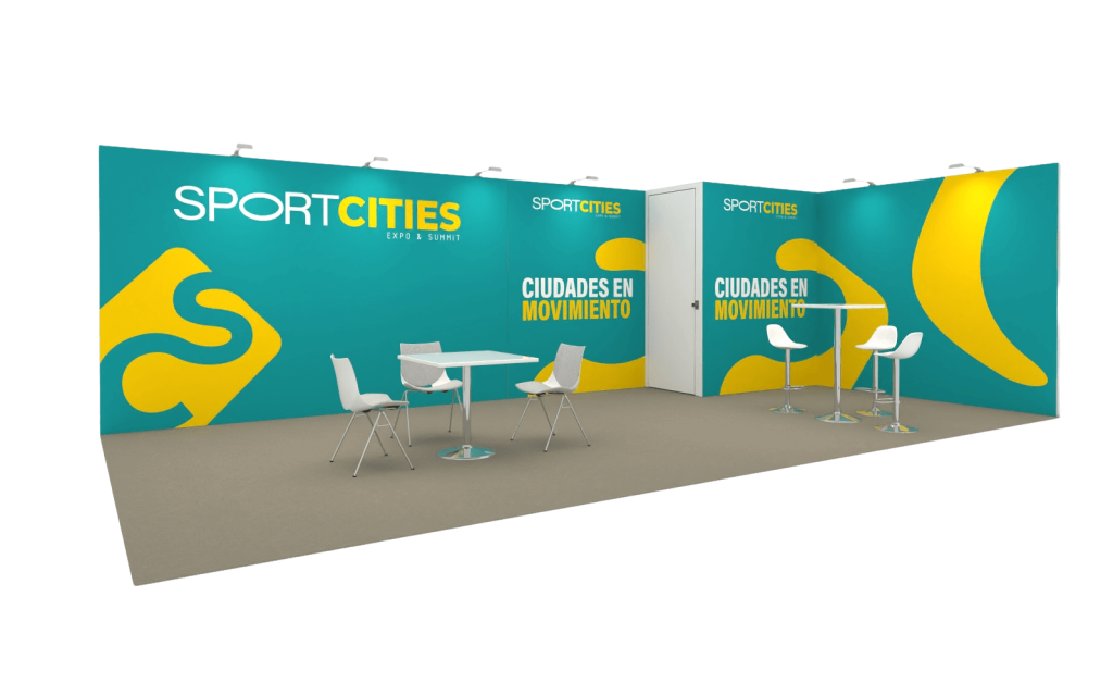 STAND 32m2 FULL GRAPHIC STORAGE